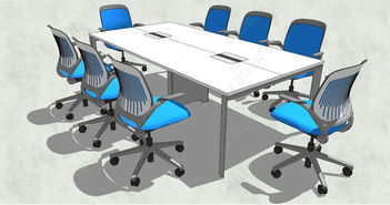 精品會(huì)議室與辦公室桌椅SU模型素材 助力電腦動(dòng)畫設(shè)計(jì)的高效資源庫